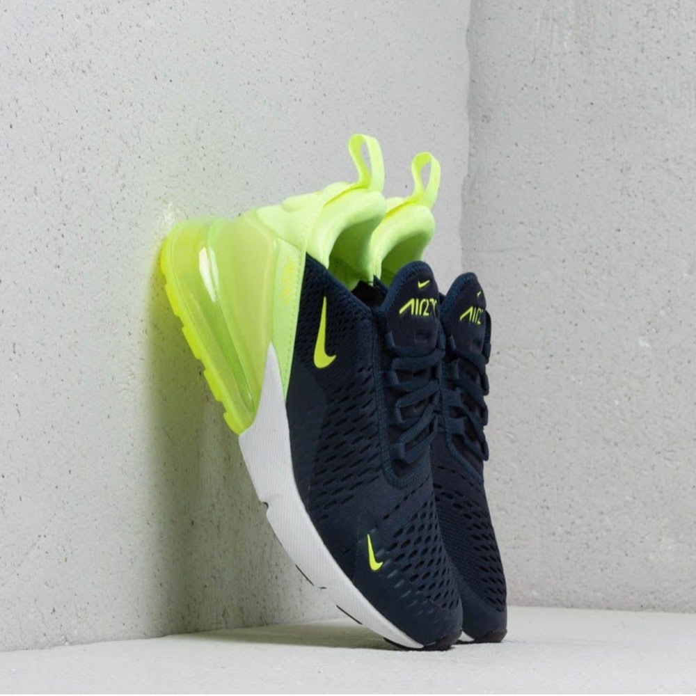 Nike Air Max 270 'Obsidian Volt' Womens Sneakers